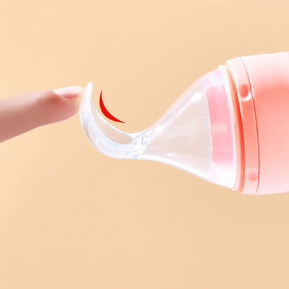 Mamadera de comida para bebé 90 ml. - self feeding baby