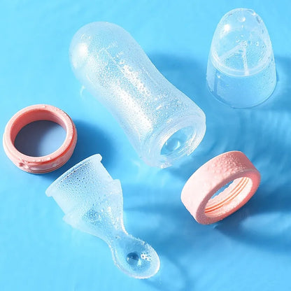 Mamadera de comida para bebé 90 ml. - self feeding baby